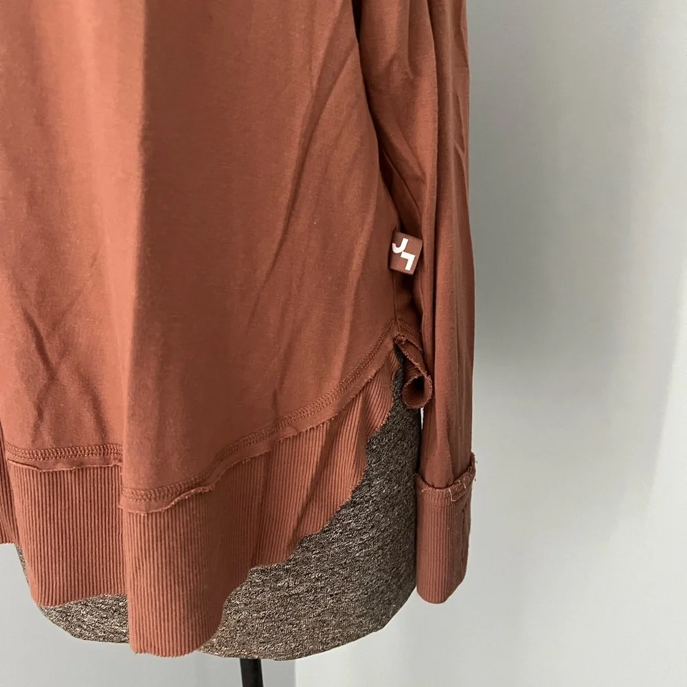 JoyLab Rust Long Sleeve Top - Picture 2 of 7